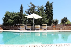 Seasonal outdoor pool