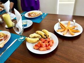 Daily continental breakfast for a fee