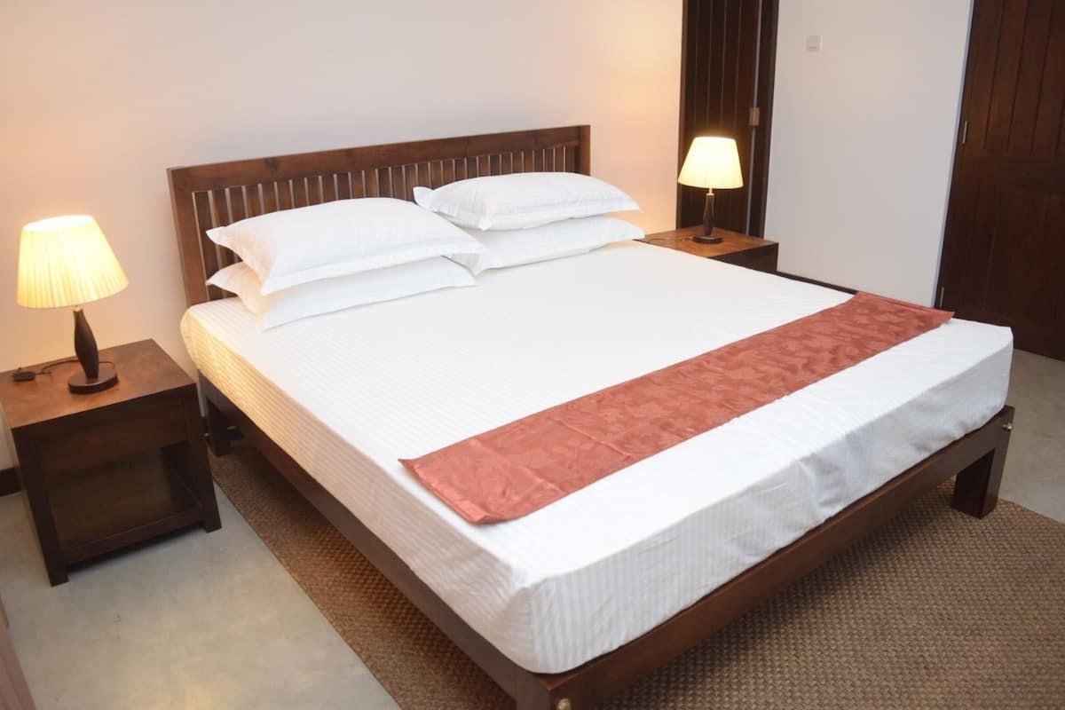 1 habitación y ropa de cama de alta calidad
