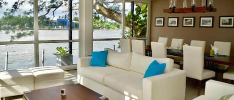 Sitzecke in der Lobby