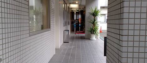 EntrĂ©e de lâhĂ©bergement