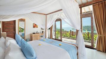 Villa, 1 Schlafzimmer | Strand-/Meerblick