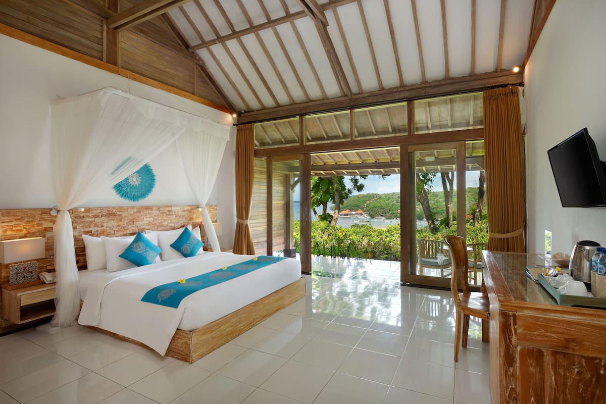 Phòng Suite Deluxe, quang cảnh biển | 1 phòng ngủ, bộ đồ giường cao cấp, minibar, két bảo mật tại phòng