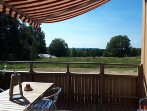 Vista des de l'allotjament