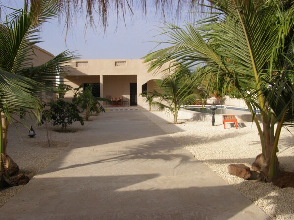 Enceinte de l’hébergement