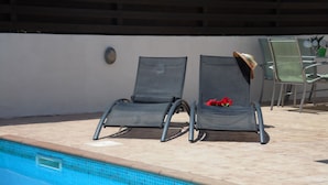 Villa, 4 Bedrooms, Private Pool | Terrace/patio - Villa Angelaise (Paralimni)