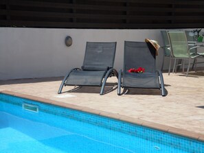Villa, 4 Schlafzimmer, eigener Pool | Terrasse/Patio