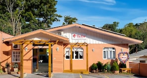 Fassade der Unterkunft