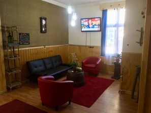 Sala de estar en el lobby