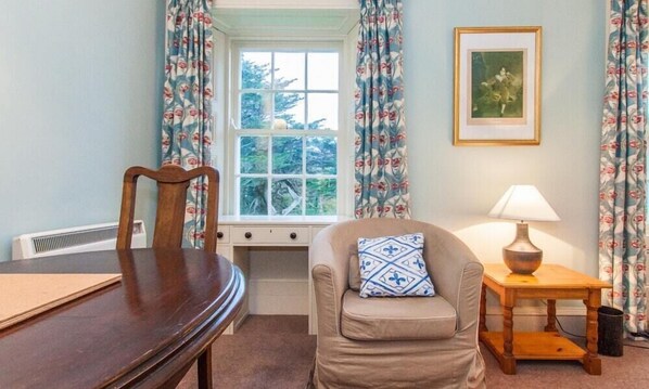 Spiseområde på rommet