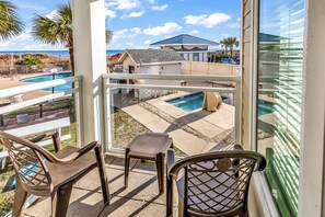 Traditional Condo, 2 Bedrooms | Terrace/patio - A Place at the Beach (North Myrtle Beach)