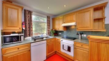 Oven, stovetop, dishwasher, highchair