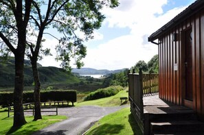 View from room - Ash lodge (Oban)