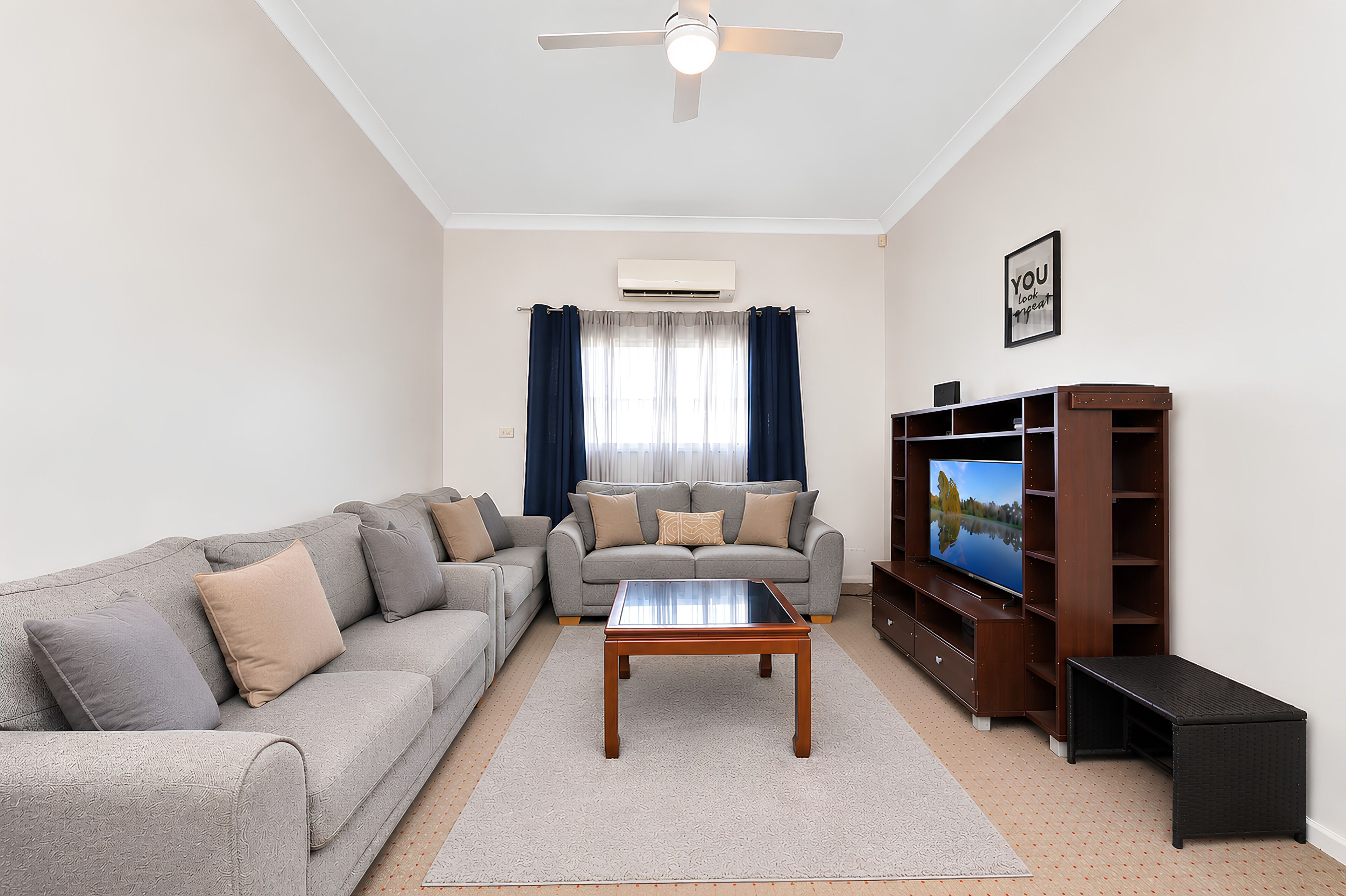 House, 3 Bedrooms | Living area | Flat-screen TV, Netflix, DVD player