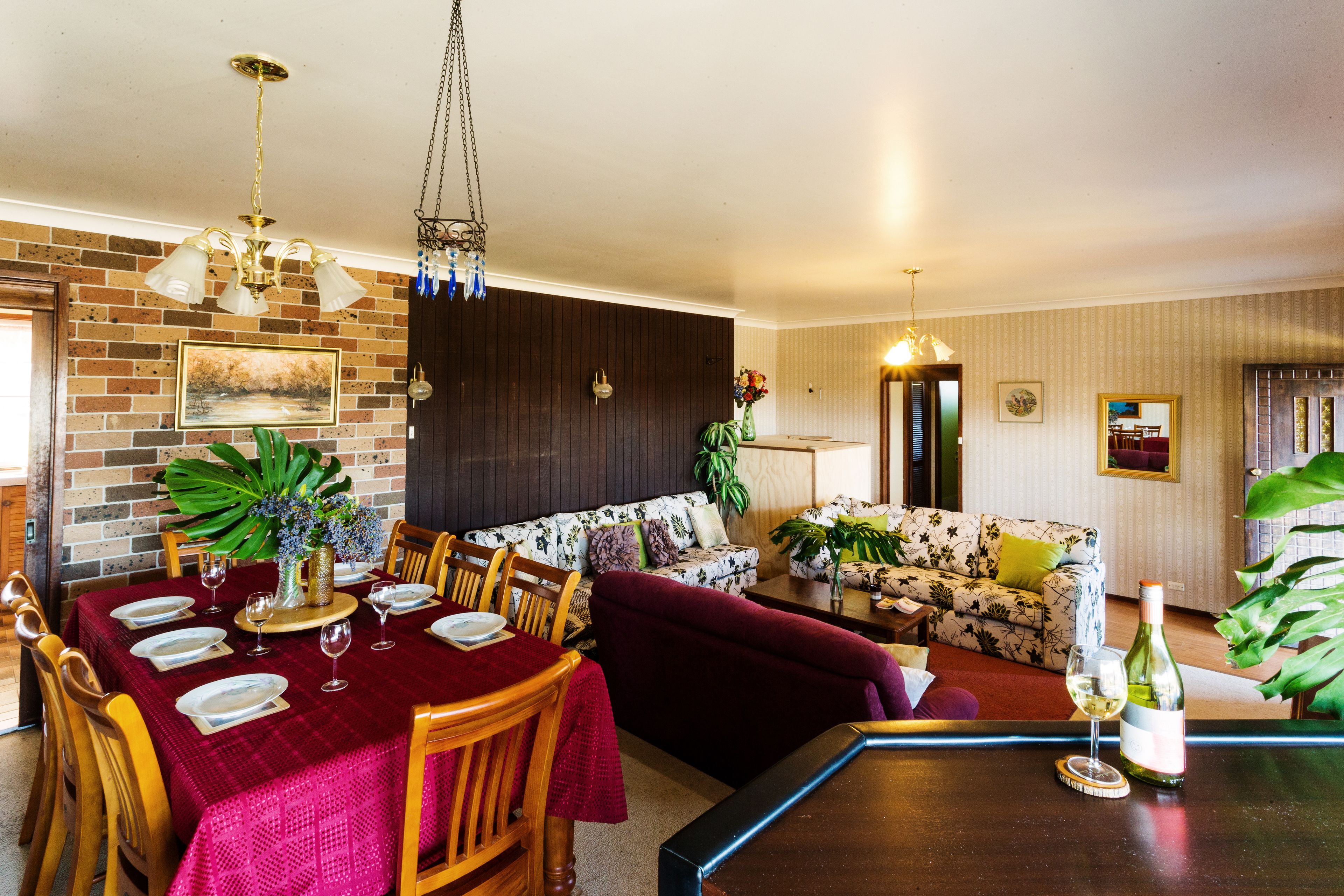 Apartment, 3 Bedrooms, Private Pool | Living area | Flat-screen TV, Netflix, DVD player