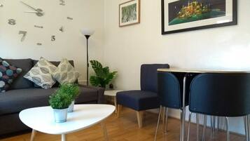 Smart TV, Netflix, DVD player, streaming services