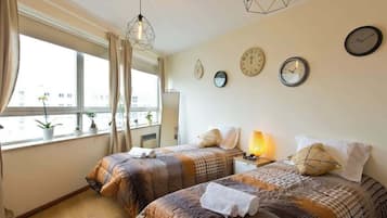 1 bedroom, iron/ironing board, travel crib, WiFi