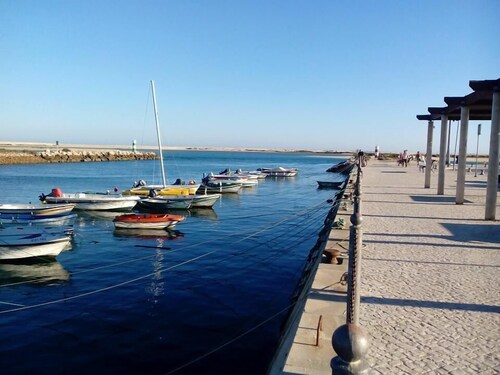 Typical house in Fuseta, near the beach