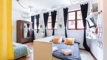 1 Schlafzimmer, BĂŒgeleisen/BĂŒgelbrett, Reisekinderbett, WLAN