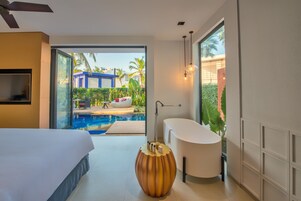 1 habitación, ropa de cama de alta calidad y minibar