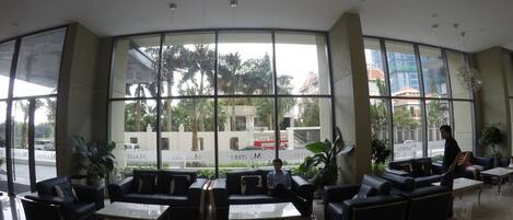 Sitzecke in der Lobby