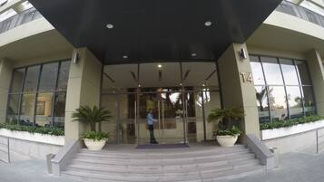 Interior entrance