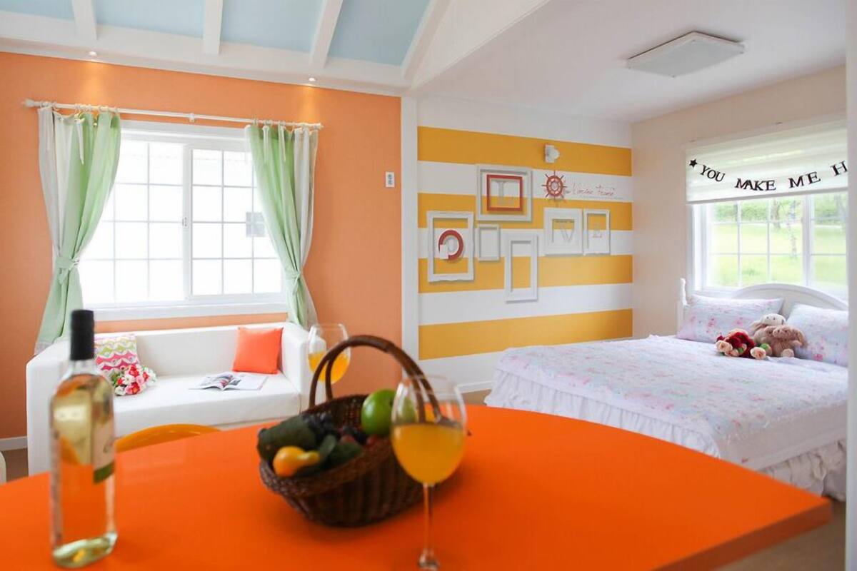 Standaard huis, 1 slaapkamer, terras, aan het meer (Moonlight Lake) | Gratis wifi