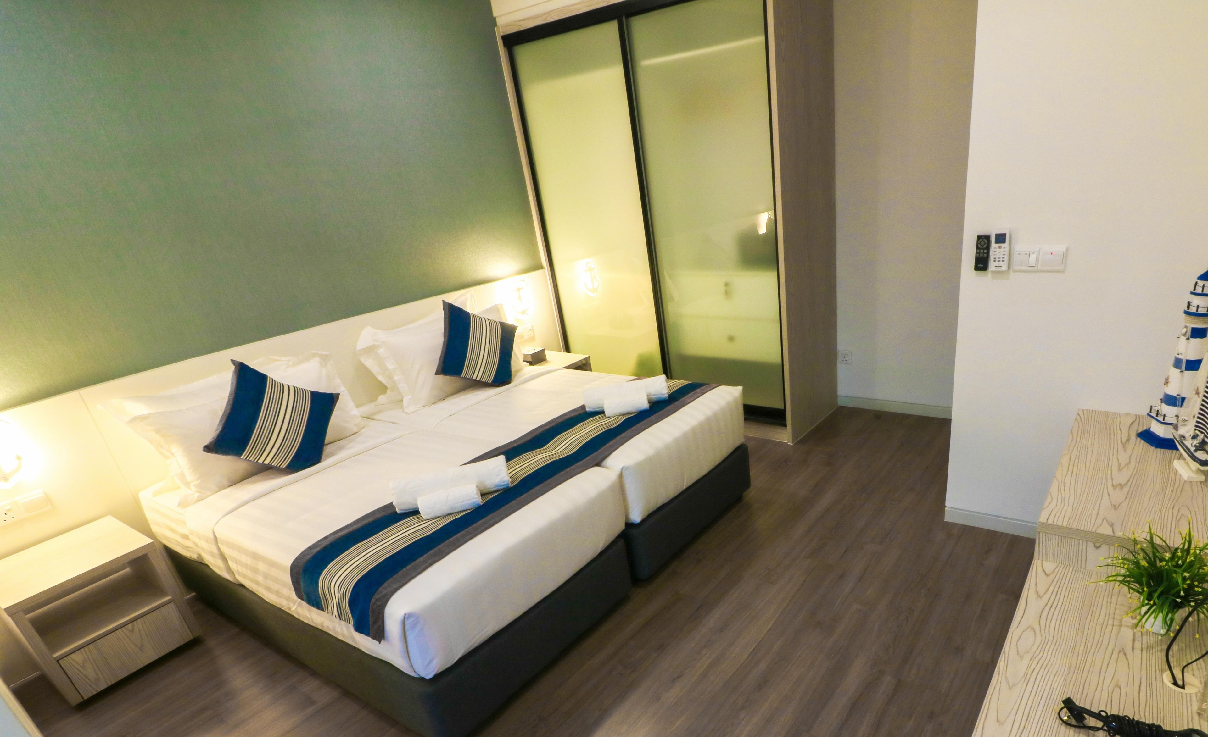 family suite | in-room safe, desk, blackout curtains, iron/ironing board