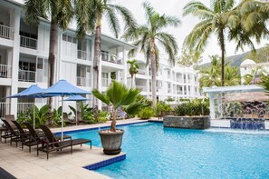 3 outdoor pools