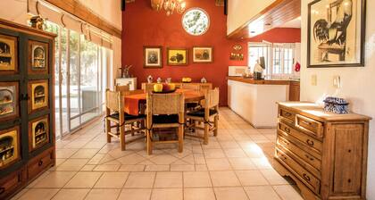 Country house with 2,500m of private garden and playground