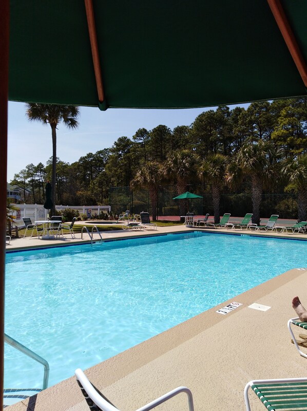 Outdoor pool - 1st floor 3 BR Condo with Free Wifi
(Sunset Beach)