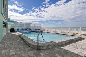 Una piscina climatizada