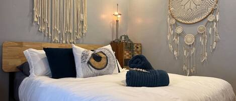 4 camere, una scrivania, ferro/asse da stiro, culla da viaggio