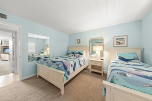 3 dormitorios, tabla de planchar con plancha, Internet y ropa de cama