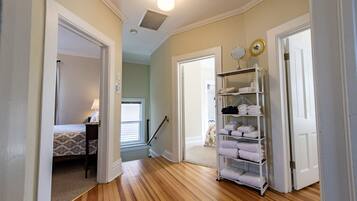 5 bedrooms, iron/ironing board, travel crib, free WiFi