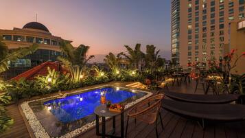 Piscina en la azotea