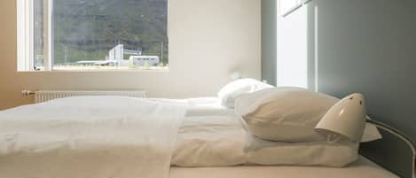 Double or Twin Room, Private Bathroom | Blackout drapes, iron/ironing board, free WiFi, bed sheets