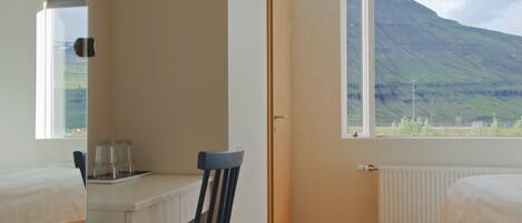 Double or Twin Room, Private Bathroom | Blackout drapes, iron/ironing board, free WiFi, bed sheets