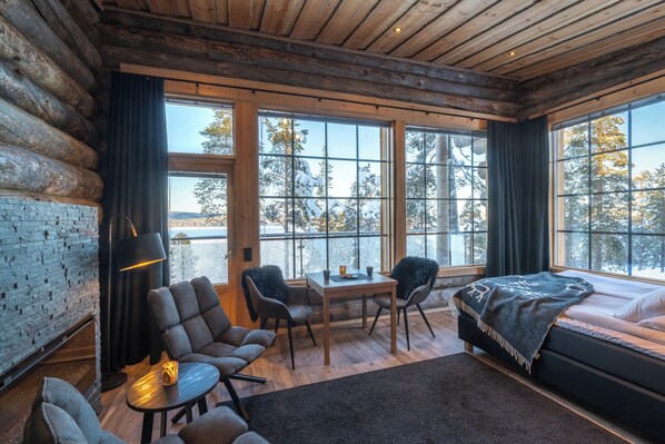 Nangu panorama Log Cabin