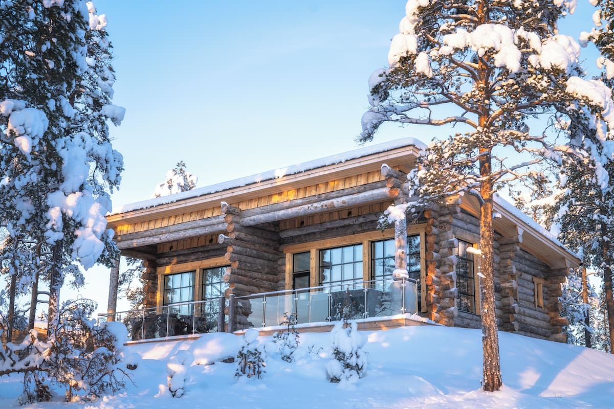 Nangu panorama Log Cabin | 침대 시트