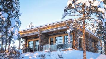 Nangu panorama Log Cabin | Ropa de cama