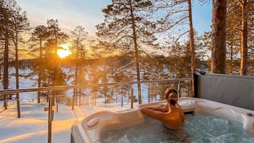 Nangu panorama Log Cabin | Draps fournis