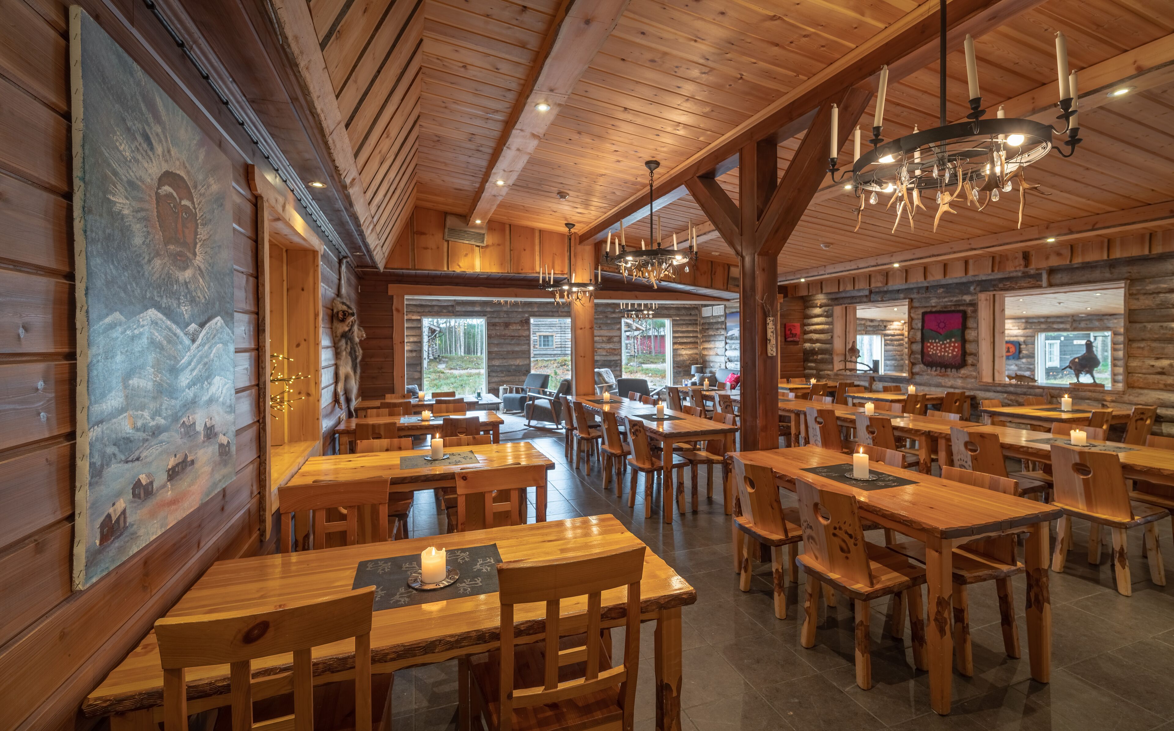 breakfast, lunch, dinner served; local cuisine