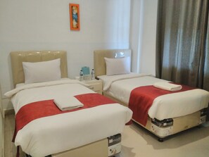 واي فاي مجانًا وملاءات أسرّة