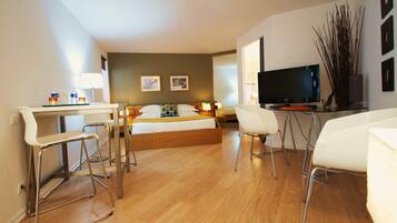 Literie de qualité supérieure, minibar, décoration personnalisée