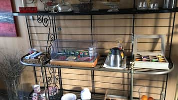 Petit déjeuner buffet compris tous les jours