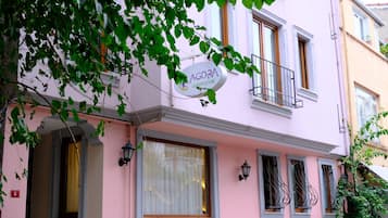 Fassade der Unterkunft