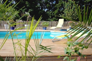 Seasonal outdoor pool