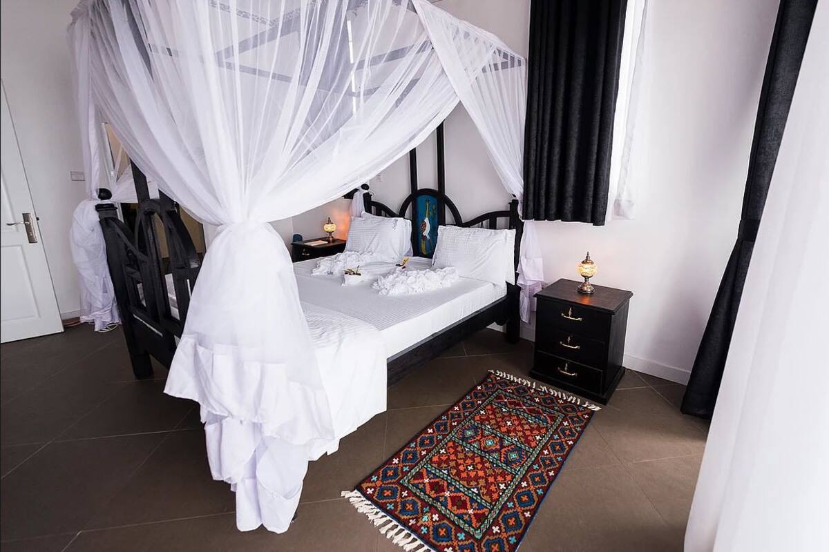 1 Schlafzimmer, hochwertige Bettwaren, schallisolierte Zimmer