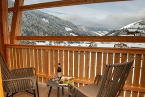 Vue sur les montagnes